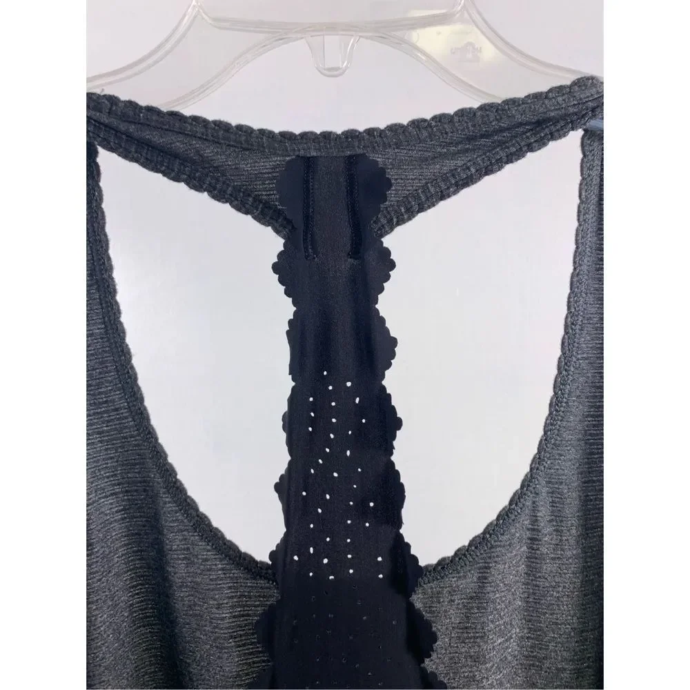 Lululemon Black Striped Racerback Top Size S - Picture 8 of 12